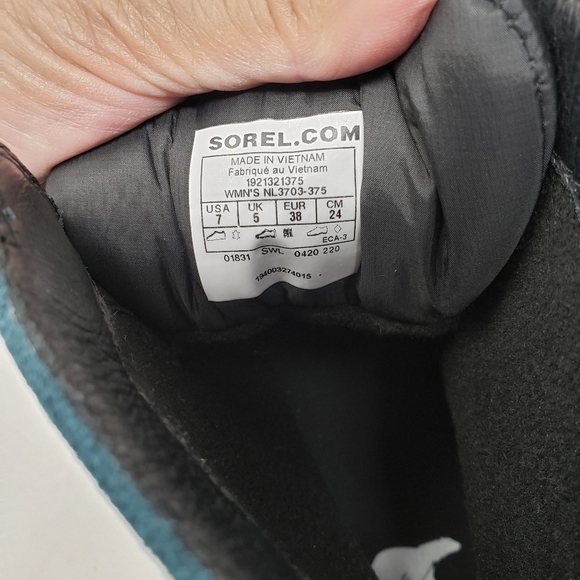 Sorel Lennox Street Lace-Up Hiking Boots size 7 NEW - Picture 10 of 10